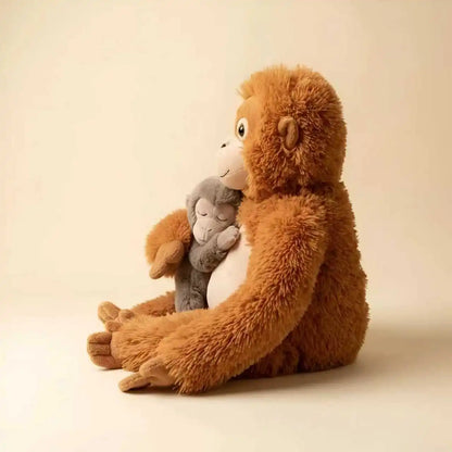 Punch Monkey & His Friend – Premium Plush Set